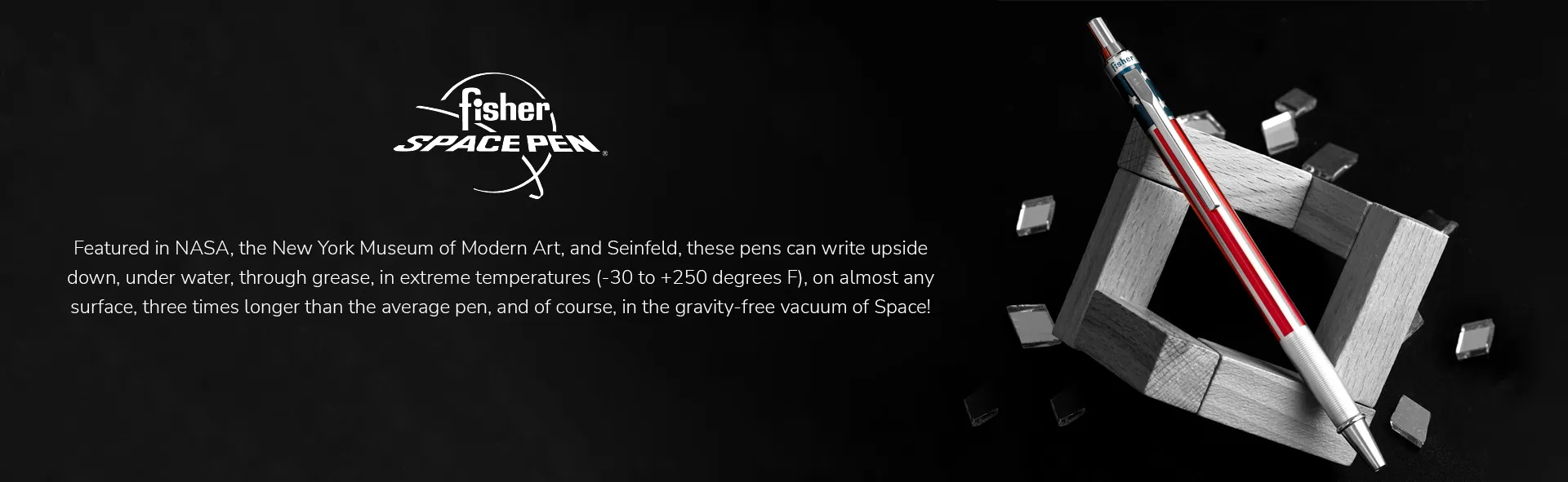 Fisher Space Pen Collection Banner