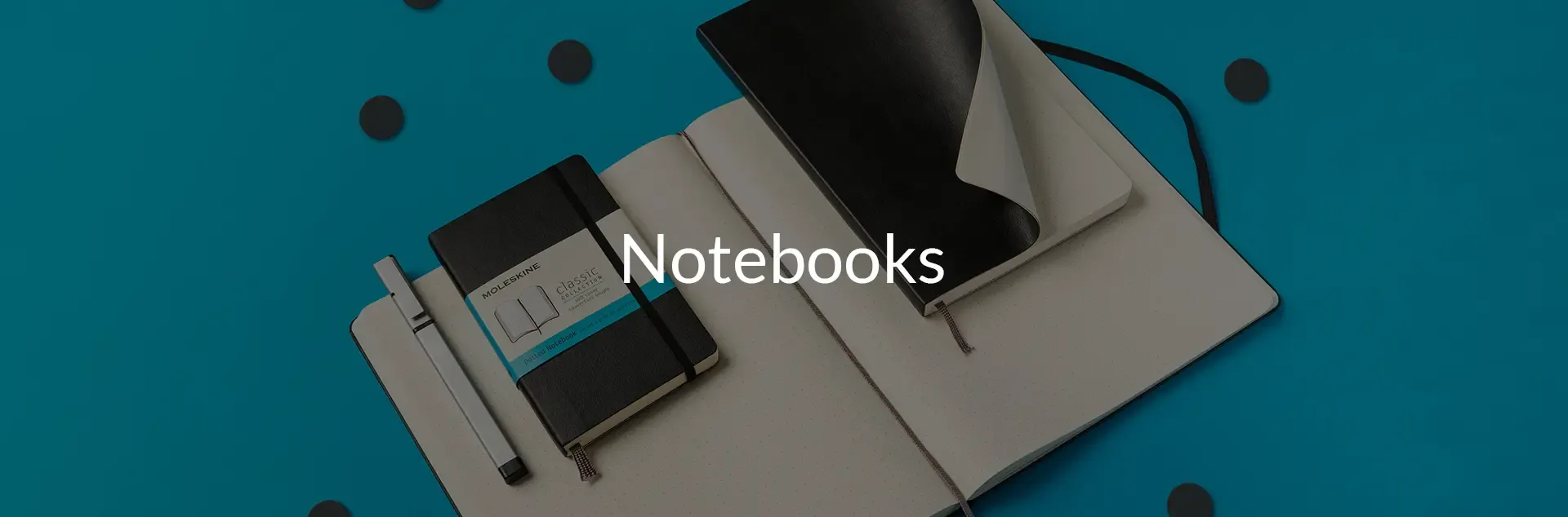 Notebooks, Organizer, Journals, and Business Diary Collection Banner
