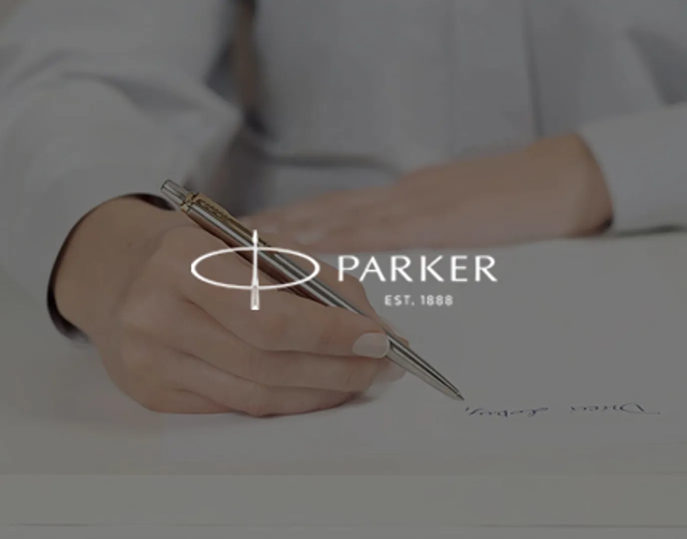 Parker Stainless Steel Ball Point Pen Collection Banner