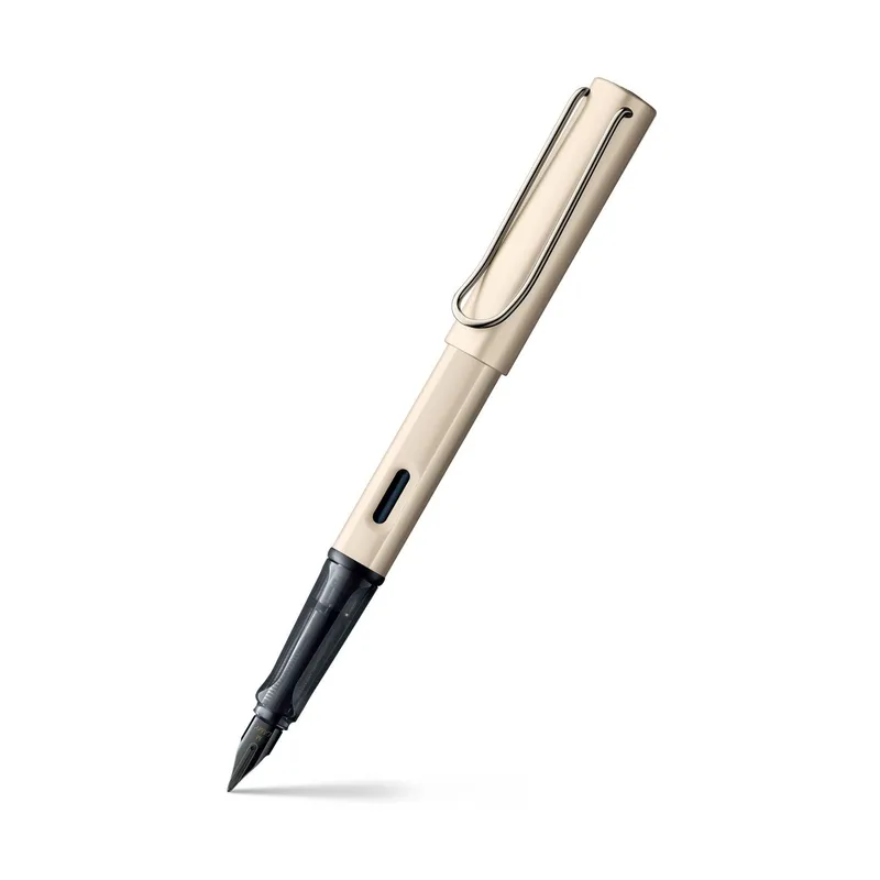 Lamy LX 058 Fountain Pen Medium Palladium With Palladium Metal Clip
