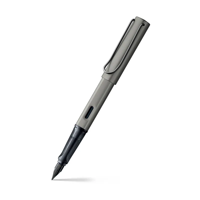 Lamy LX 057 Fountain Pen Medium Ruthenium With Ruthenium Metal Clip