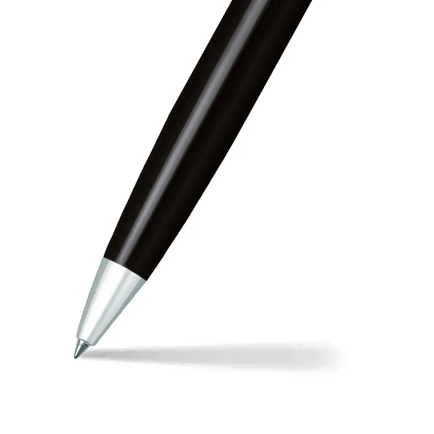 Sheaffer Gift Set 300 9314 Fountain Pen (M) and Ballpoint Pen Glossy Black Barrel Chrome Cap and Chrome Trims - Set of 2 Pens