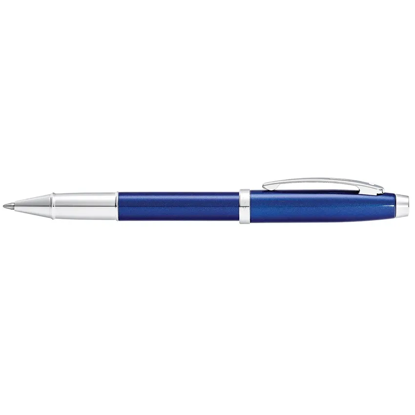 Sheaffer Gift Set 100 9339 Ballpoint Pen and Rollerball Pen Glossy Black with Gold Trims - Set of 2 Pens