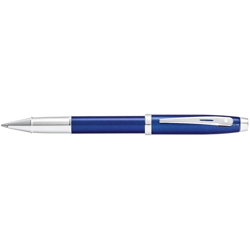Sheaffer Gift Set 100 9339 Ballpoint Pen and Rollerball Pen Glossy Black with Gold Trims - Set of 2 Pens