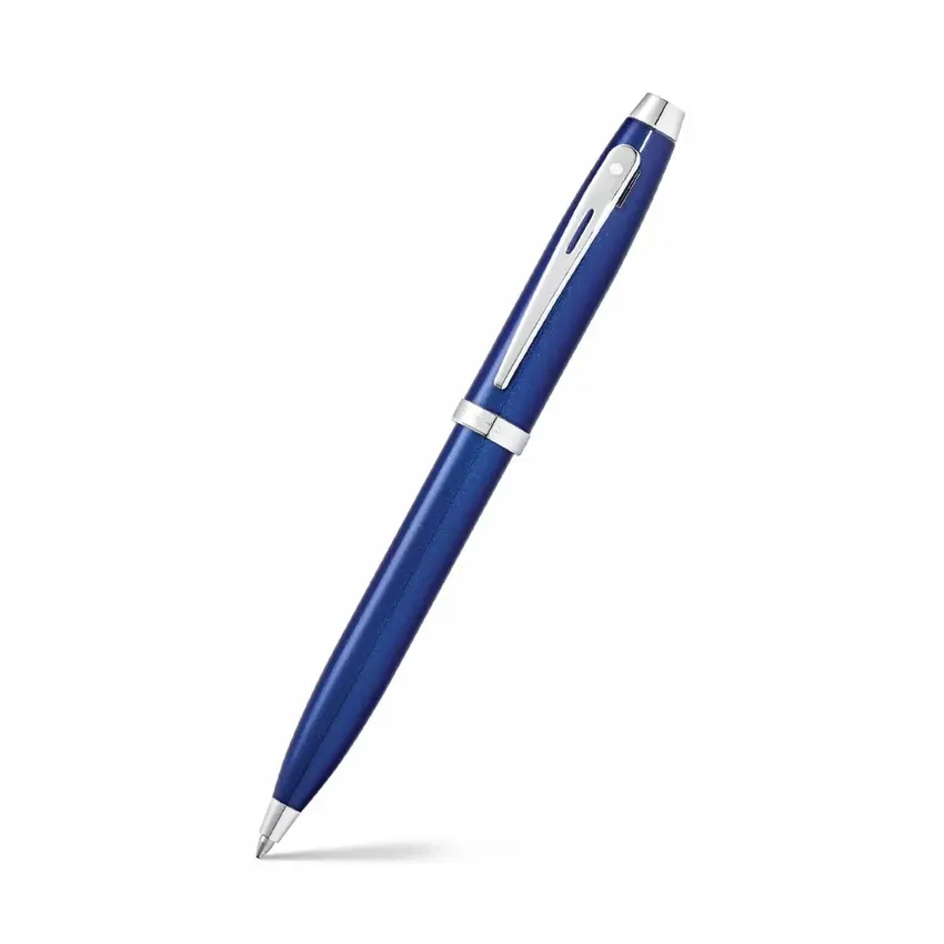 Sheaffer Gift Set 100 9339 Ballpoint Pen and Rollerball Pen Glossy Black with Gold Trims - Set of 2 Pens