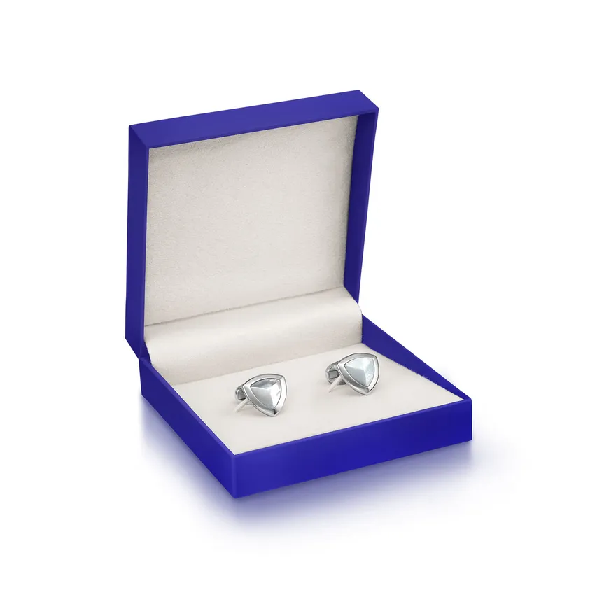 Lapis Bard Avant Garde Basildon Steel with Mother-of-Pearl Inset