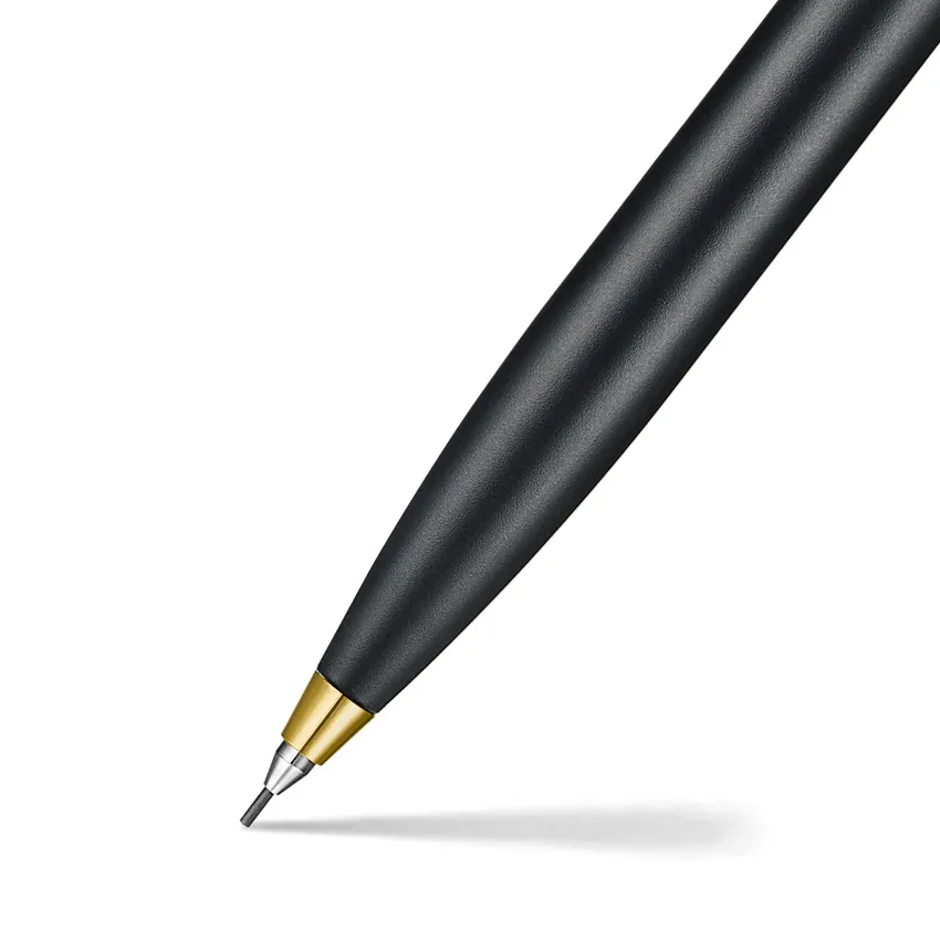 Sheaffer Sentinel 329 Black All-Metal 0.7 mm Mechanical Pencil with Gold Tone Trims