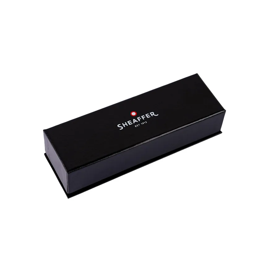 Sheaffer 100 9313 Black & Brushed Chrome 0.7 mm Mechanical Pencil With Chrome Plated Trim