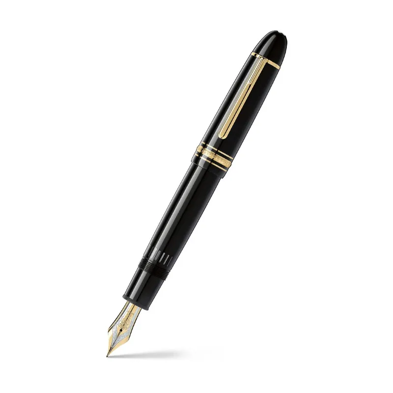 Montblanc MeisterstÃ¼ck 149 Medium Fountain Pen - Black With Gold Trims