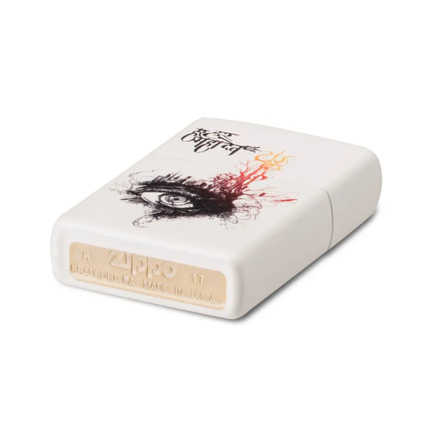 Zippo Lighter 214.CI407530 Lord Shiva White