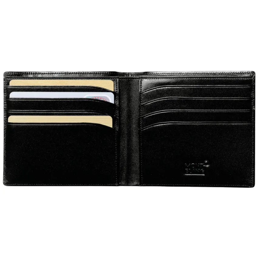 Montblanc 7163 MeisterstÃ¼ck 8CC Wallet  Black