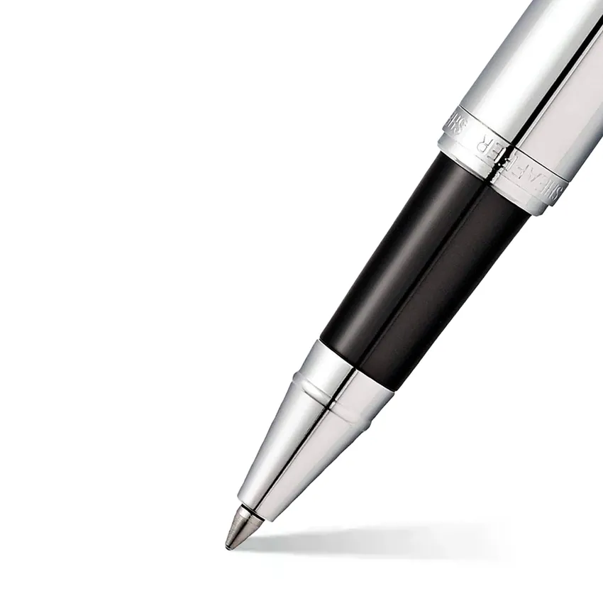 Sheaffer 9421 VFM Rollerball Pen Polished Chrome with Chrome Plated Trim