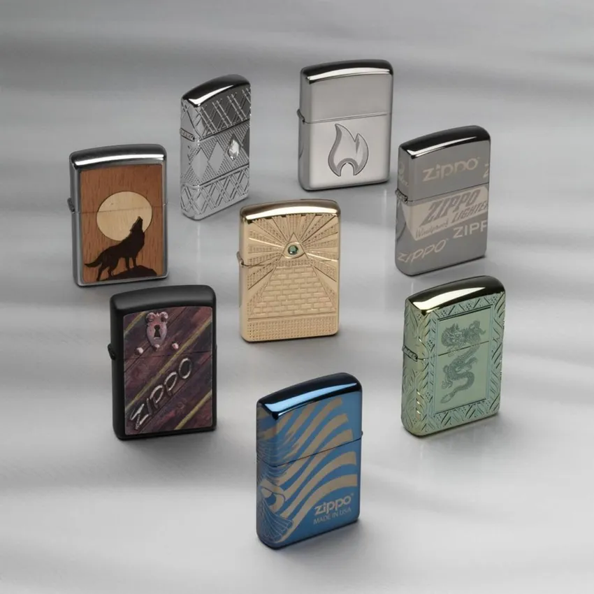 Zippo Lighter 29986 Lock Design Black