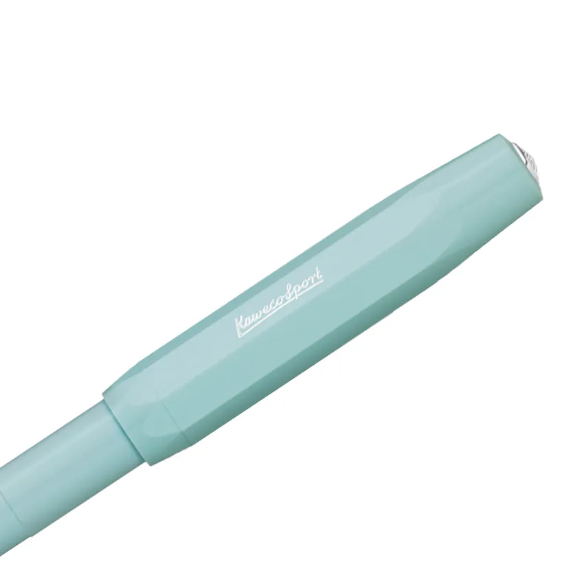 Kaweco Skyline Sport Fountain Pen Mint with Silver Trims - Medium