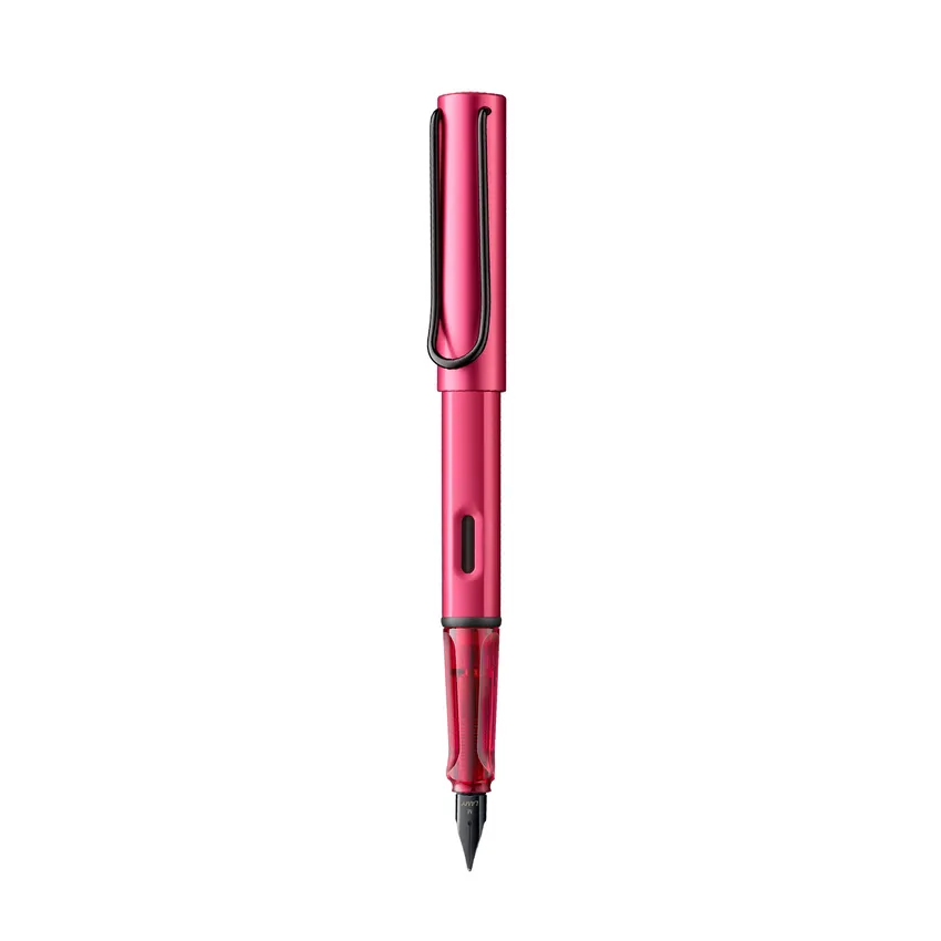 Lamy 0D9 Al-Star Fiery Fountain Pen Medium - Red
