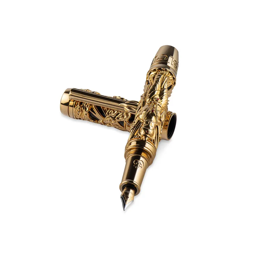 Noblia Limited Edition Lakshmi Gold Fountain Pen