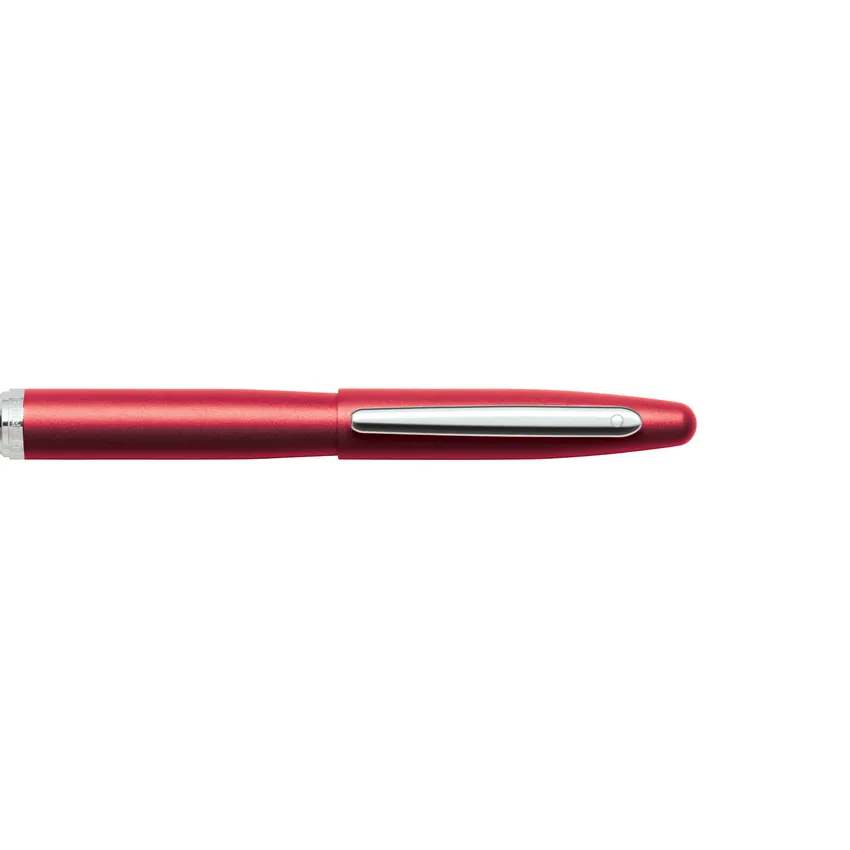 Sheaffer 9403 VFM Rollerball Pen Excessive Red with Chrome Plated Trim