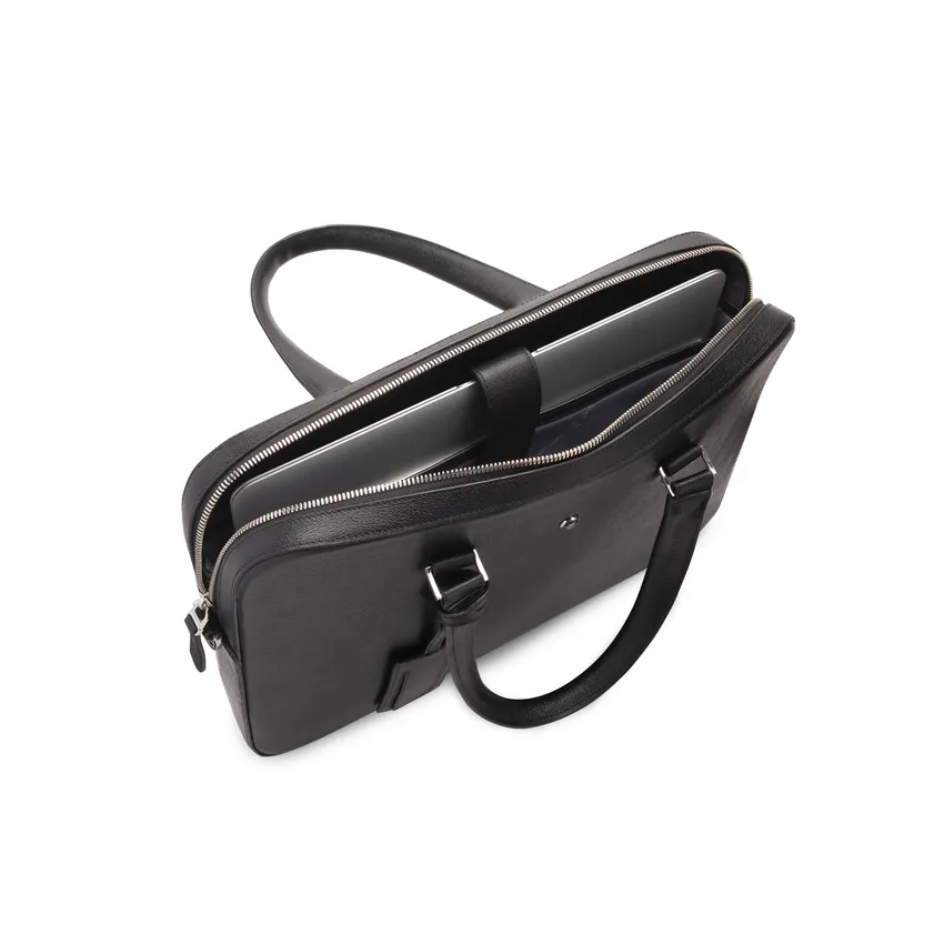 Lapis Bard Belgravia Rhodes 14-inch Slim Laptop Bag - Black