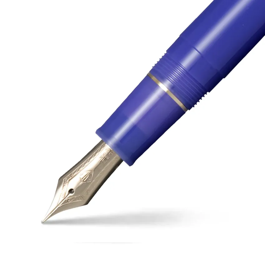 Sailor Professional Gear 'The Pillow Book' Fountain Pen (21K Medium) - Spring Sky With Rodhium Trims