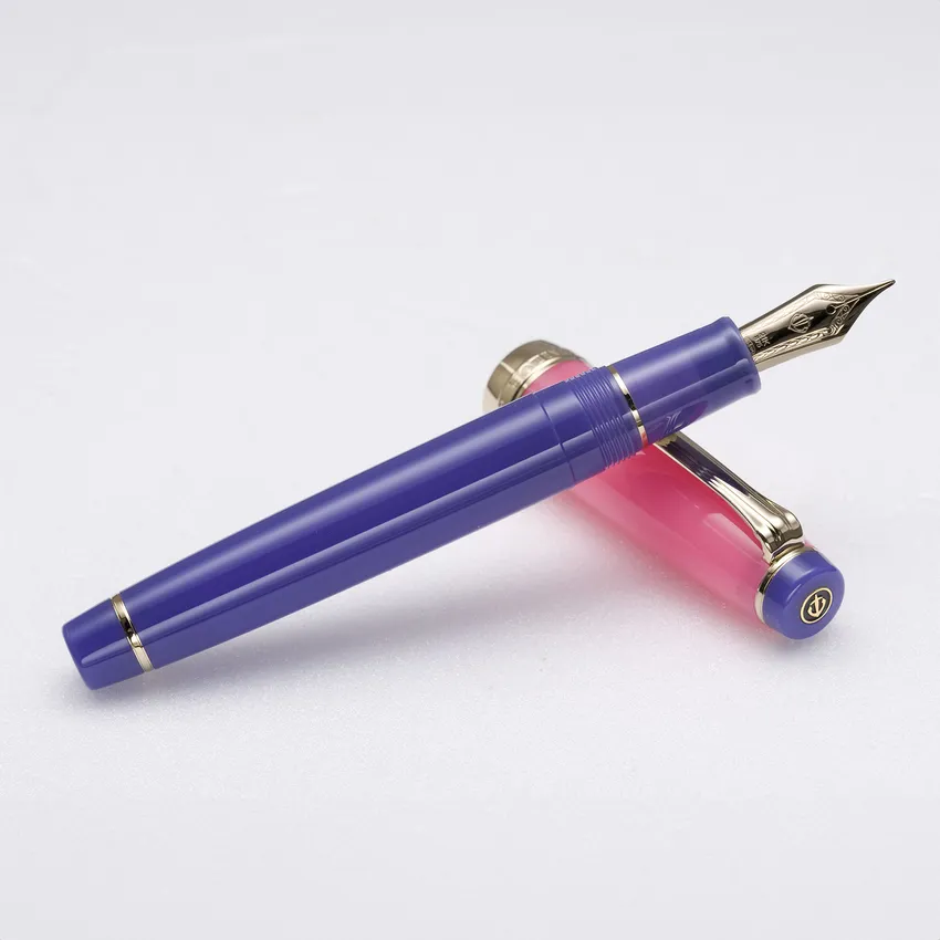 Sailor Professional Gear 'The Pillow Book' Fountain Pen (21K Medium) - Spring Sky With Rodhium Trims