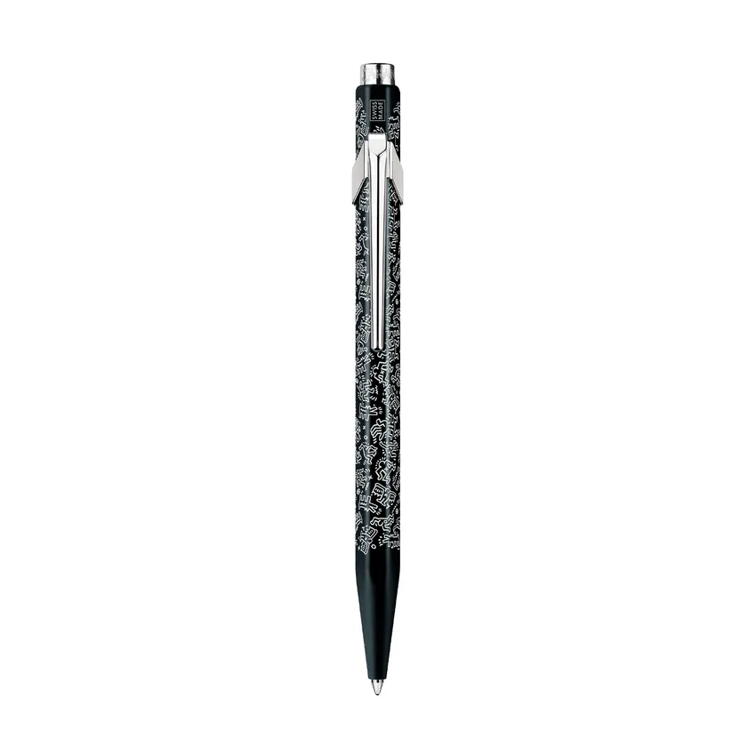 Caran d'Ache 849 Xmas23 Keith Haring Ballpoint Pen - Black