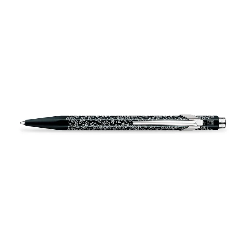 Caran d'Ache 849 Xmas23 Keith Haring Ballpoint Pen - Black