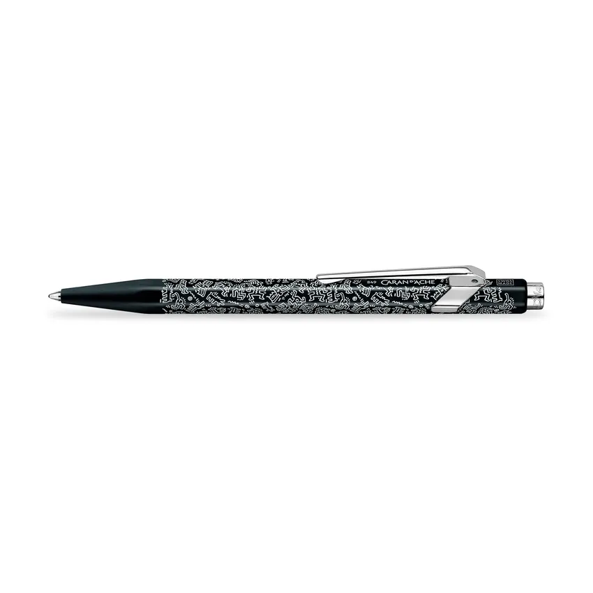 Caran d'Ache 849 Xmas23 Keith Haring Ballpoint Pen - Black
