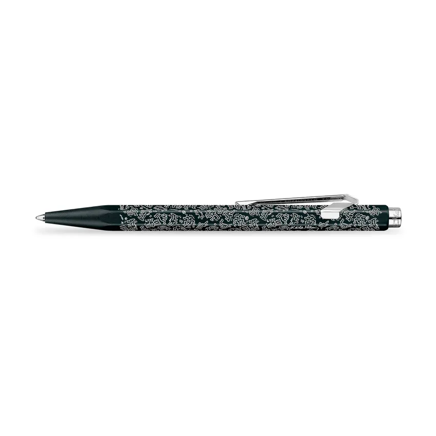 Caran d'Ache 849 Xmas23 Keith Haring Ballpoint Pen - Black