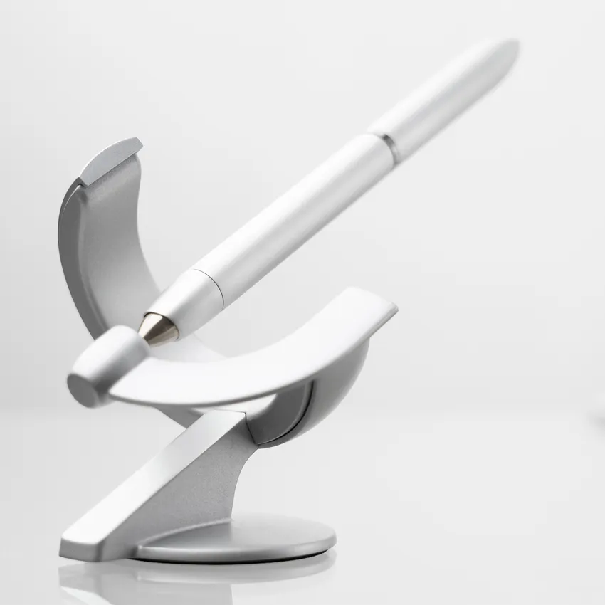 Novium Hover 3.0 Future Edition Fountain Pen - Frost Silver