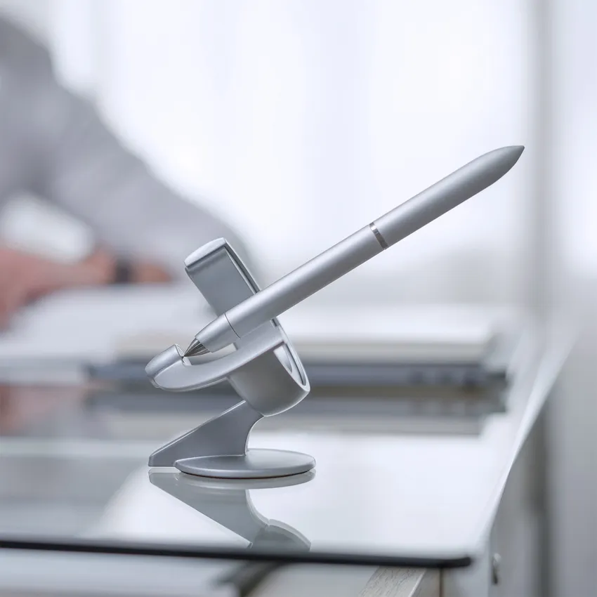 Novium Hover 3.0 Future Edition Fountain Pen - Frost Silver