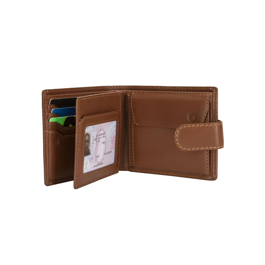 Jekyll & Hide Norwegian Bifold Wallet - Tan