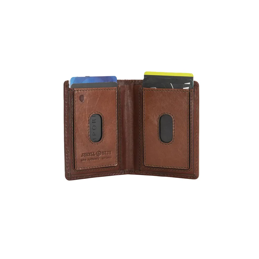 Jekyll & Hide Oxford 3227 Bifold Card Holder - Mocha