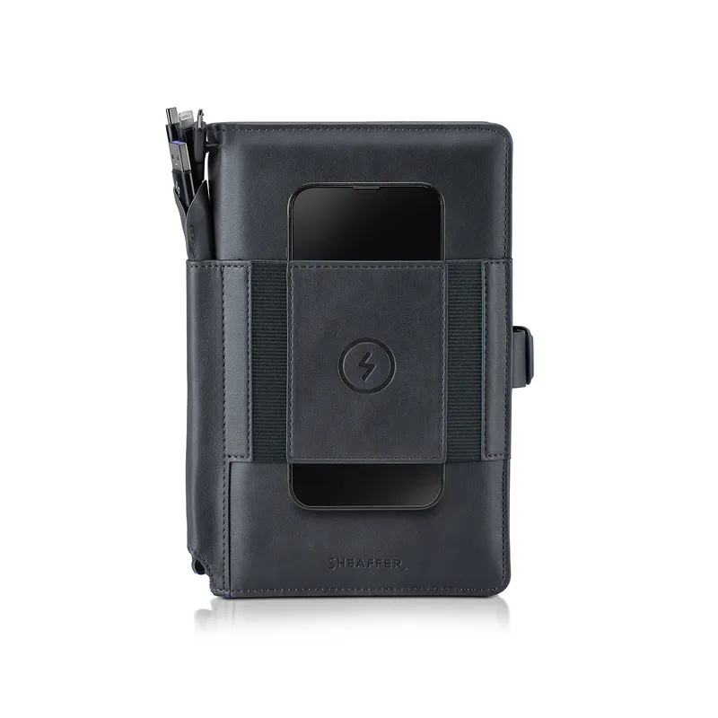 Sheaffer Superbook Mini 8000mAh Power Bank Organizer - Grey