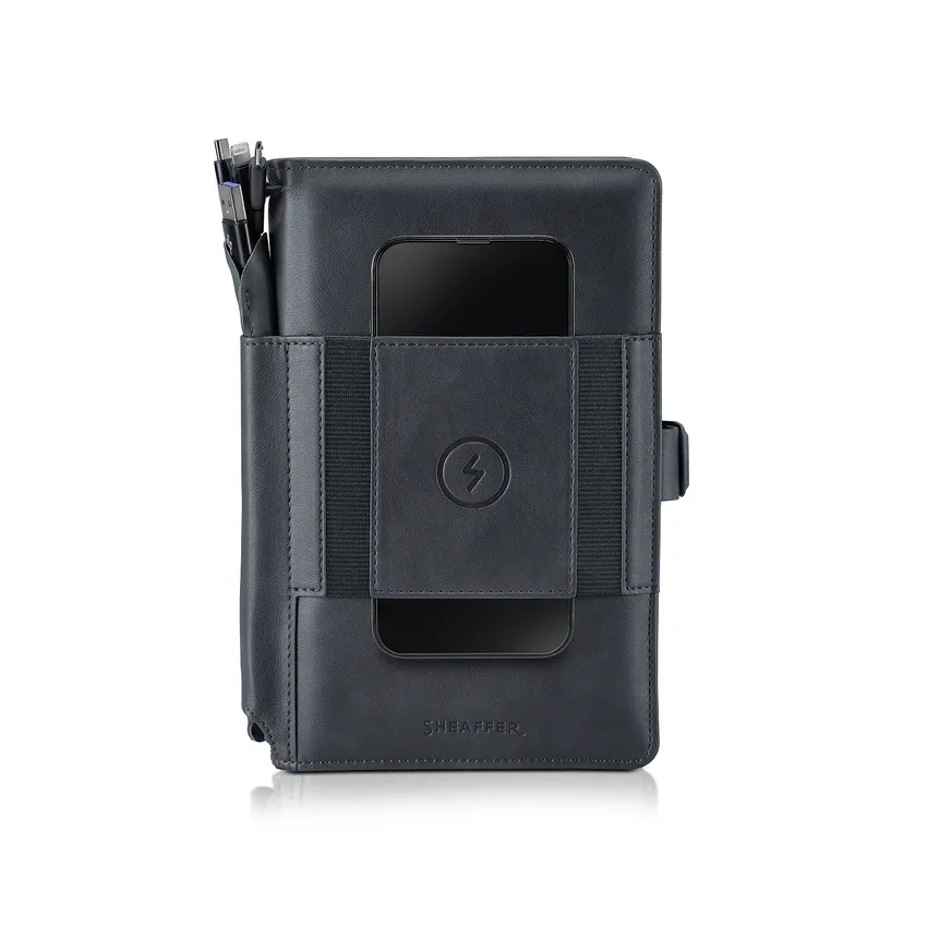 Sheaffer Superbook Mini 8000mAh Power Bank Organizer - Grey