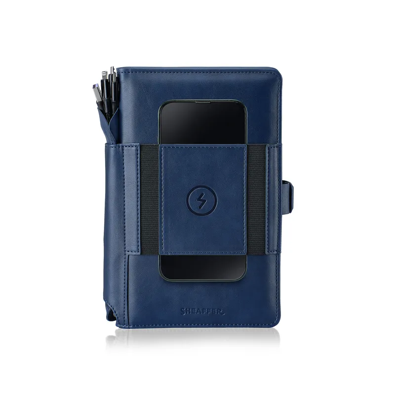 Sheaffer Superbook Mini 8000mAh Power Bank Organizer - Blue