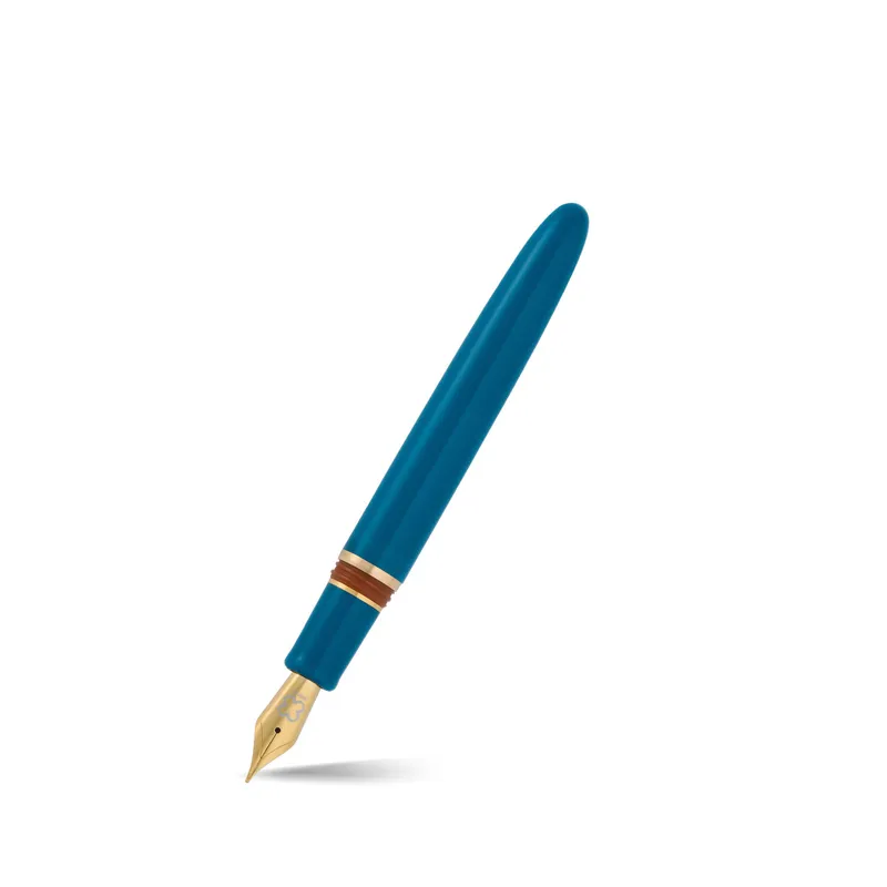 Esterbrook Back to the Land Estie Funky Lake Fountain Pen with Gold Trims - Fine