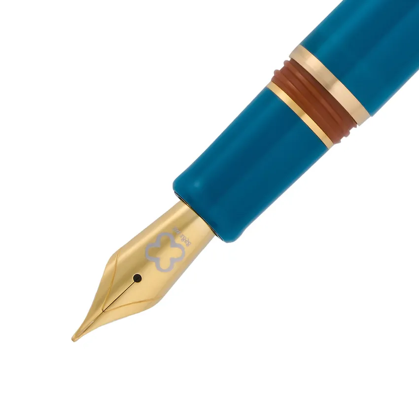 Esterbrook Back to the Land Estie Funky Lake Fountain Pen with Gold Trims - Fine