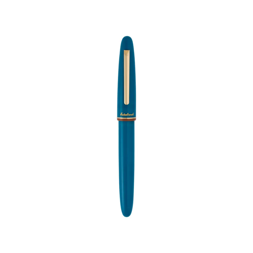 Esterbrook Back to the Land Estie Funky Lake Fountain Pen with Gold Trims - Fine