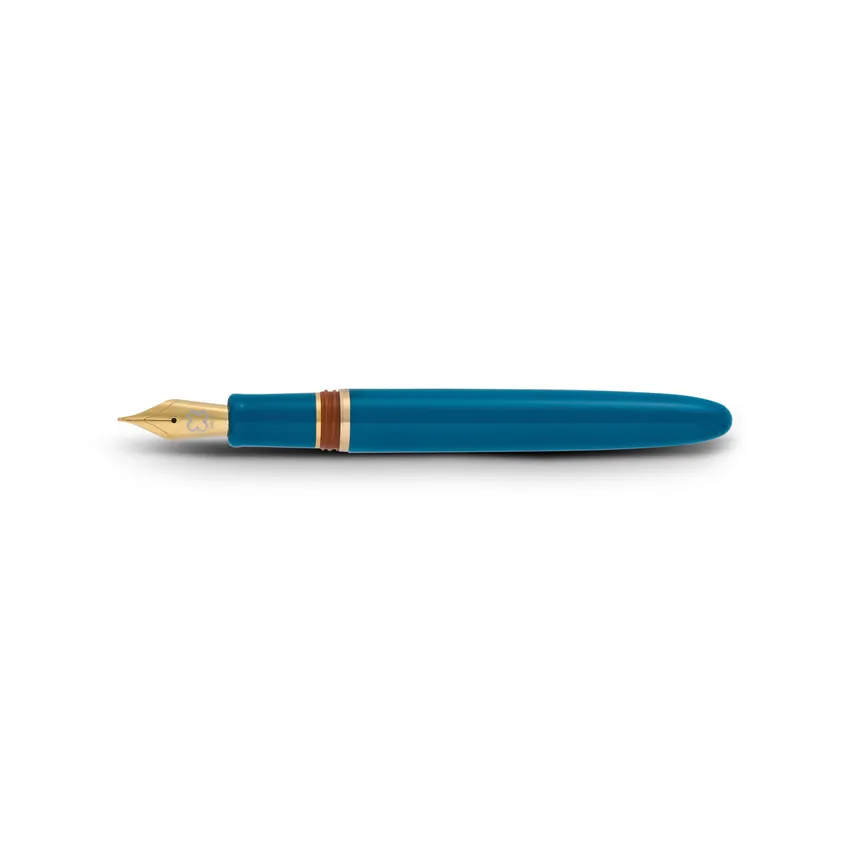 Esterbrook Back to the Land Estie Funky Lake Fountain Pen with Gold Trims - Fine