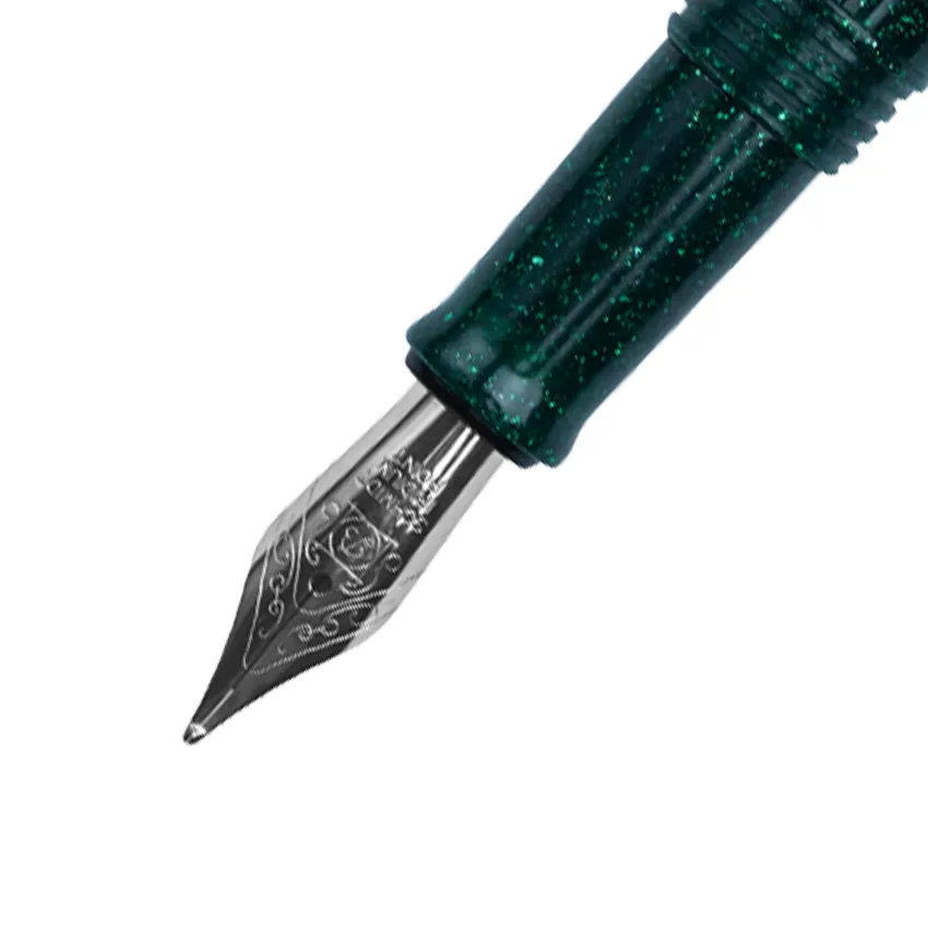 Benu Talisman Four Leaf Clover Green Fountain Pen - Fine