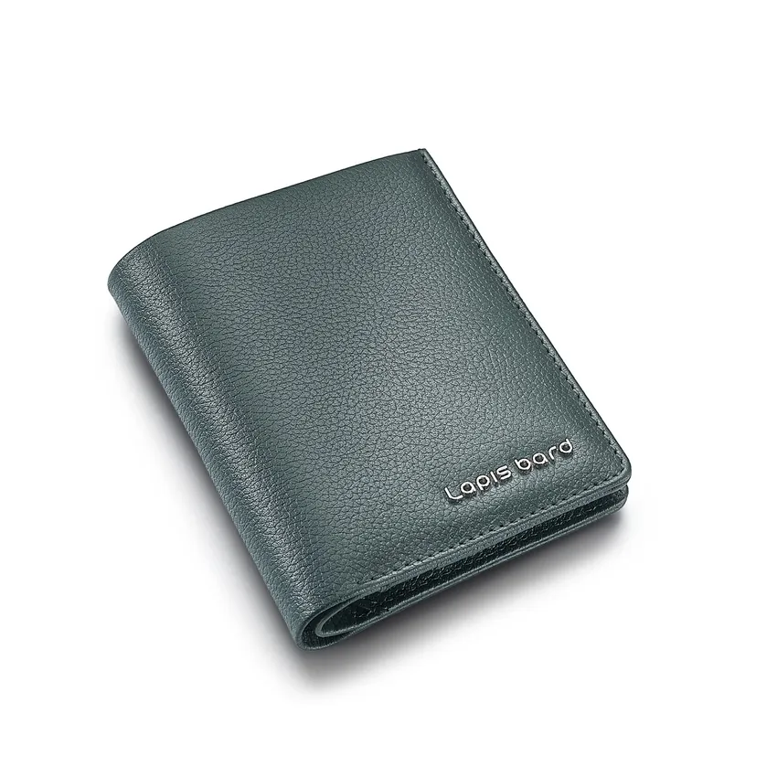 Lapis Bard Verdant Dual Compartment Bi-Fold Wallet