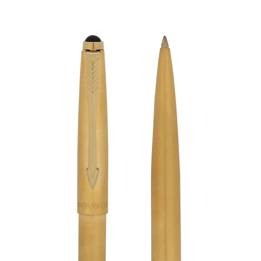 Parker Giftset Galaxy Gold Ballpoint Pen & Notebook