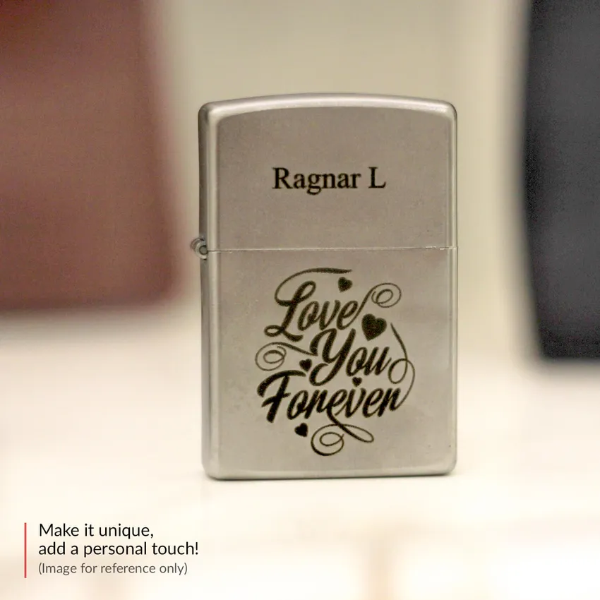 Zippo Lighter 49056 Woodchuck USA Chrome