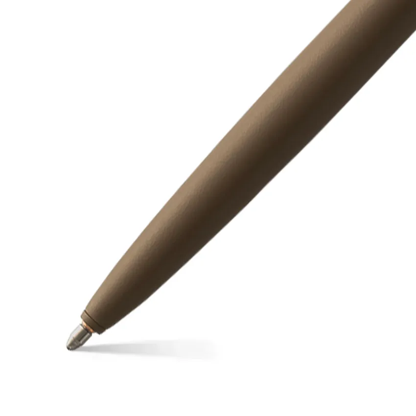 Fisher Space Cerakote Cap-O-Matic Ballpoint Pen - Earth Brown